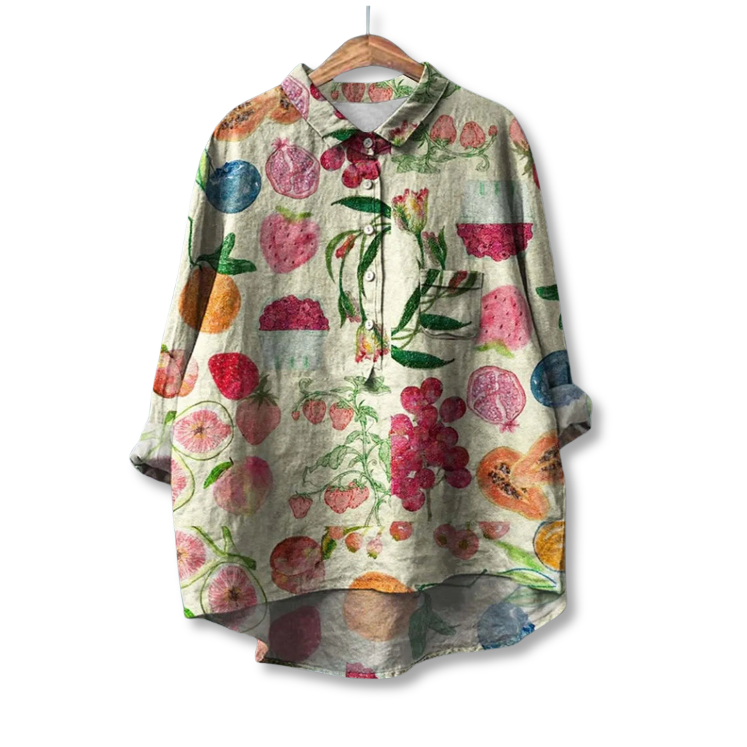 Elegant Classic Flower Shirt - OutfitLondon