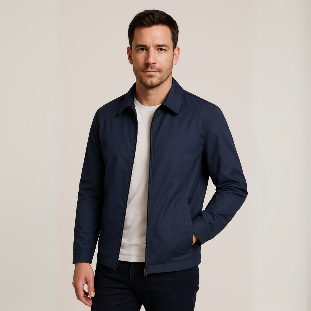 Slim Fit Men's Water Resistant Jacket - OutfitLondon