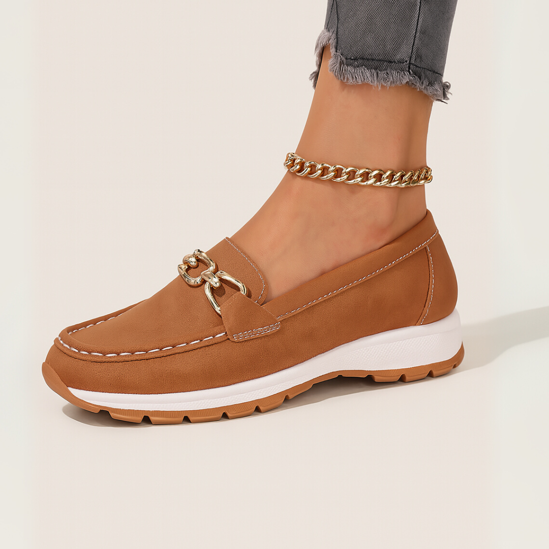 Soft Suede Slip On Loafers for Women