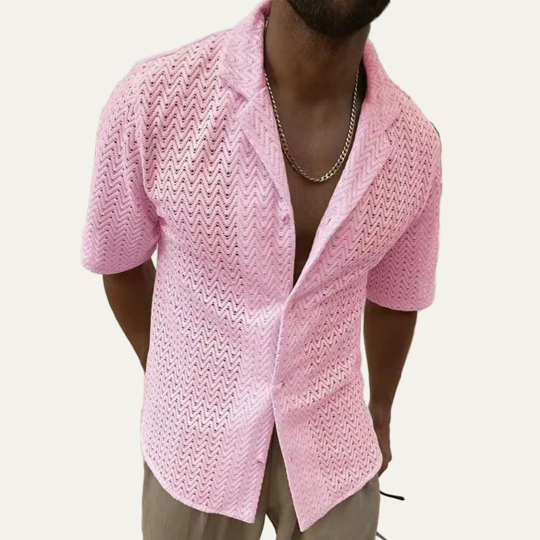 Men's Stripe Casual Summer Shirt
