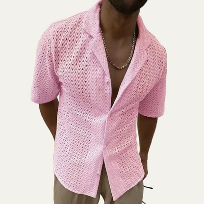 Men's Stripe Casual Summer Shirt