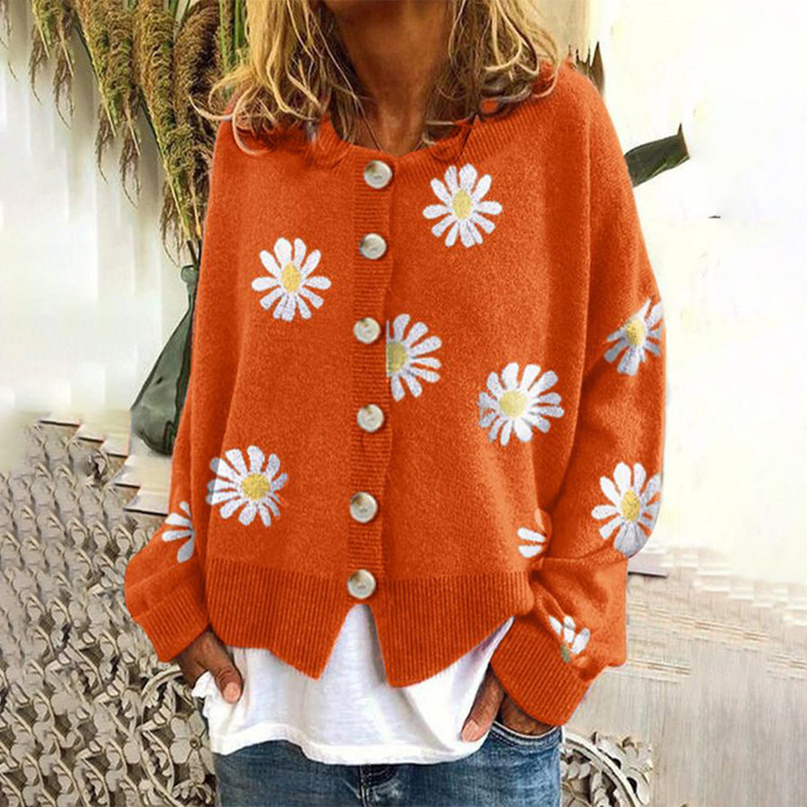 Soft Cream Ladies Open Cardigan Sweater