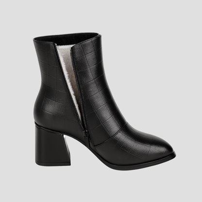 Ladies High Heel Ankle Boot Shoes