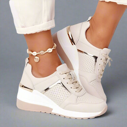 Elevated Women's Sneakers | Comfortable High Top Shoes - OutfitLondon