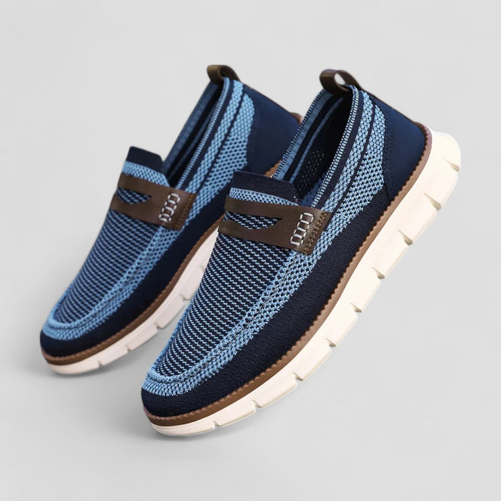 Comfortable Airy Knit Slip On Shoes for Men - OutfitLondon