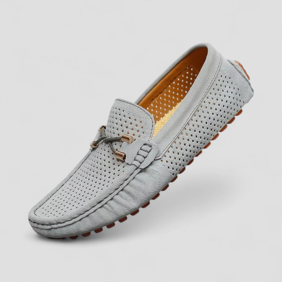 Luxury Leather Driving Loafers