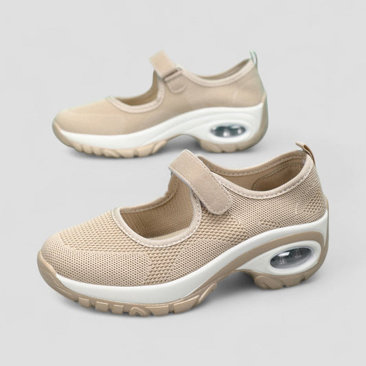 Comfortable Airy Strap Walking Shoes for Ladies - OutfitLondon