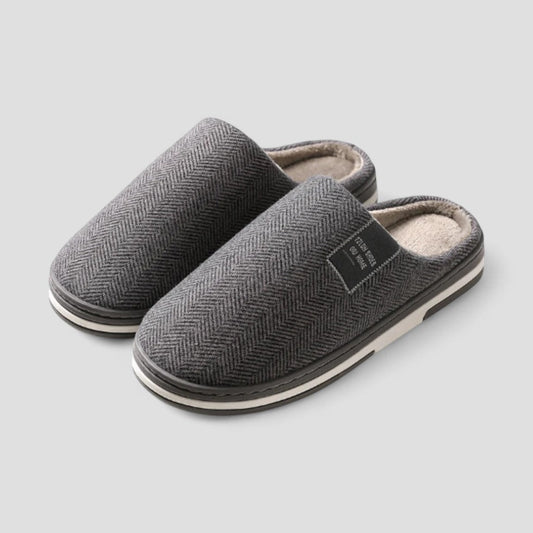 Supportive Soft Men's Slip On Slippers - OutfitLondon