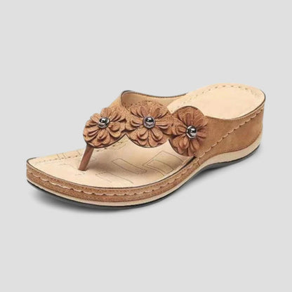 Comfortable Floral Women's Flip Flop Sandals