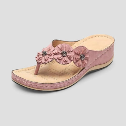 Comfortable Floral Women's Flip Flop Sandals