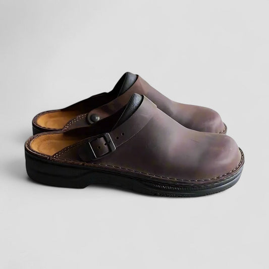 Soft Leather Easy Slip On Shoes for Women - OutfitLondon