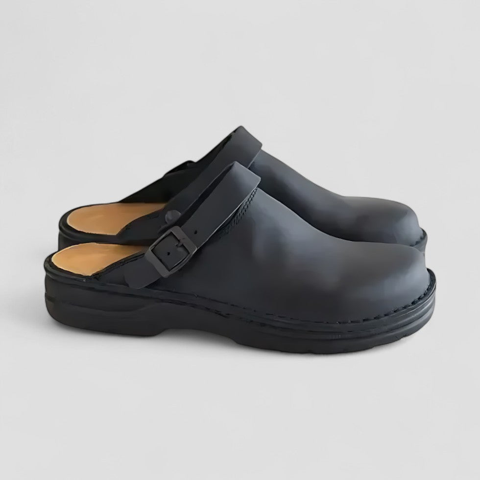 Soft Leather Easy Slip On Shoes for Women