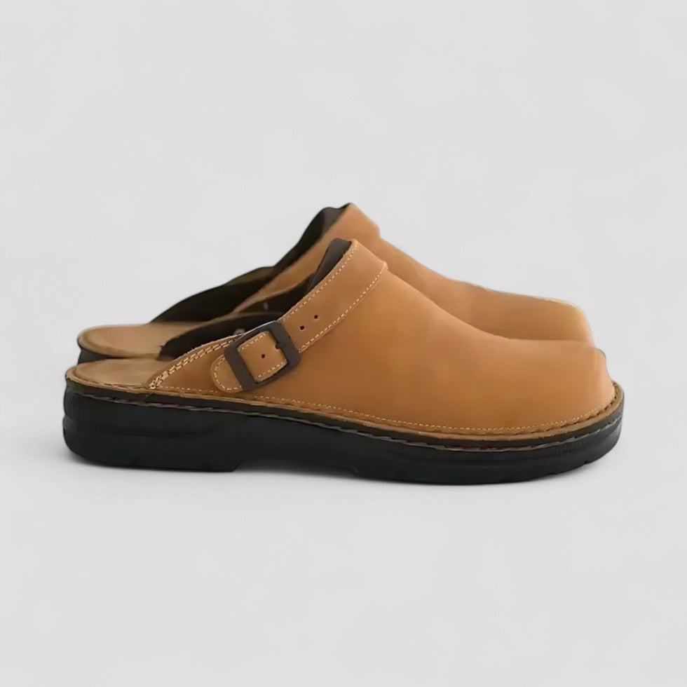 Soft Leather Easy Slip On Shoes for Women