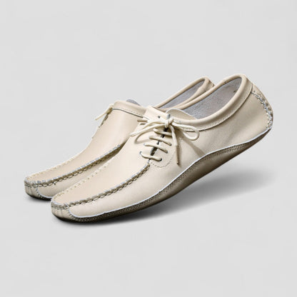 Comfortable Men's Leather Slip On Shoes with Cushion Insole