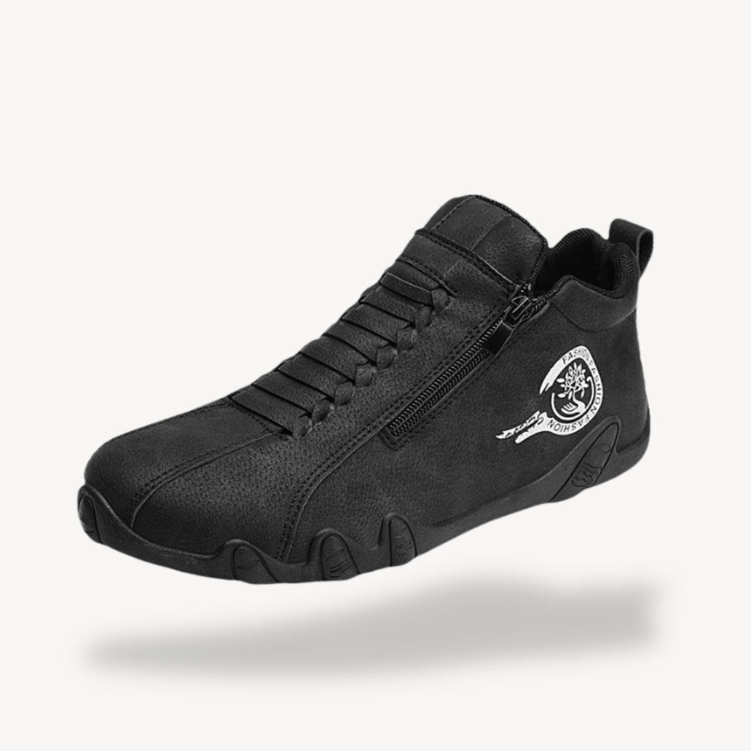 Rugged Mens Combat Ankle Boots