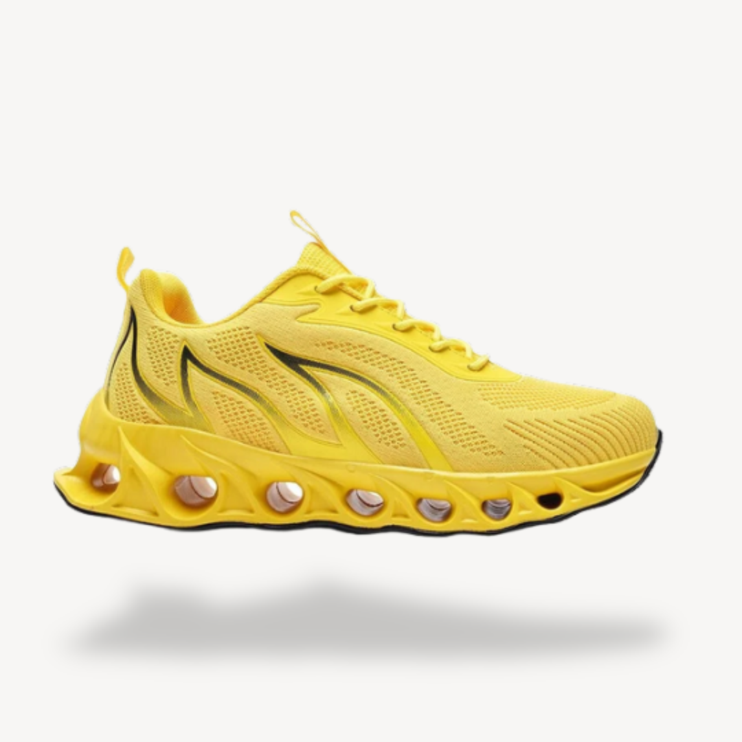 Men's Fire Red Athletic Running Shoes