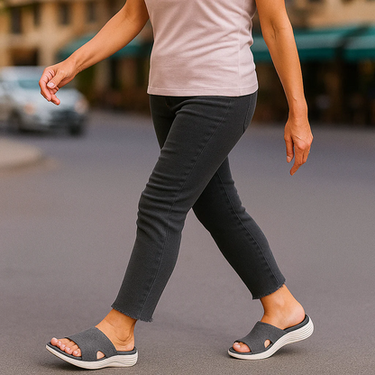 Ladies Breathable Summer Wedge Sandals