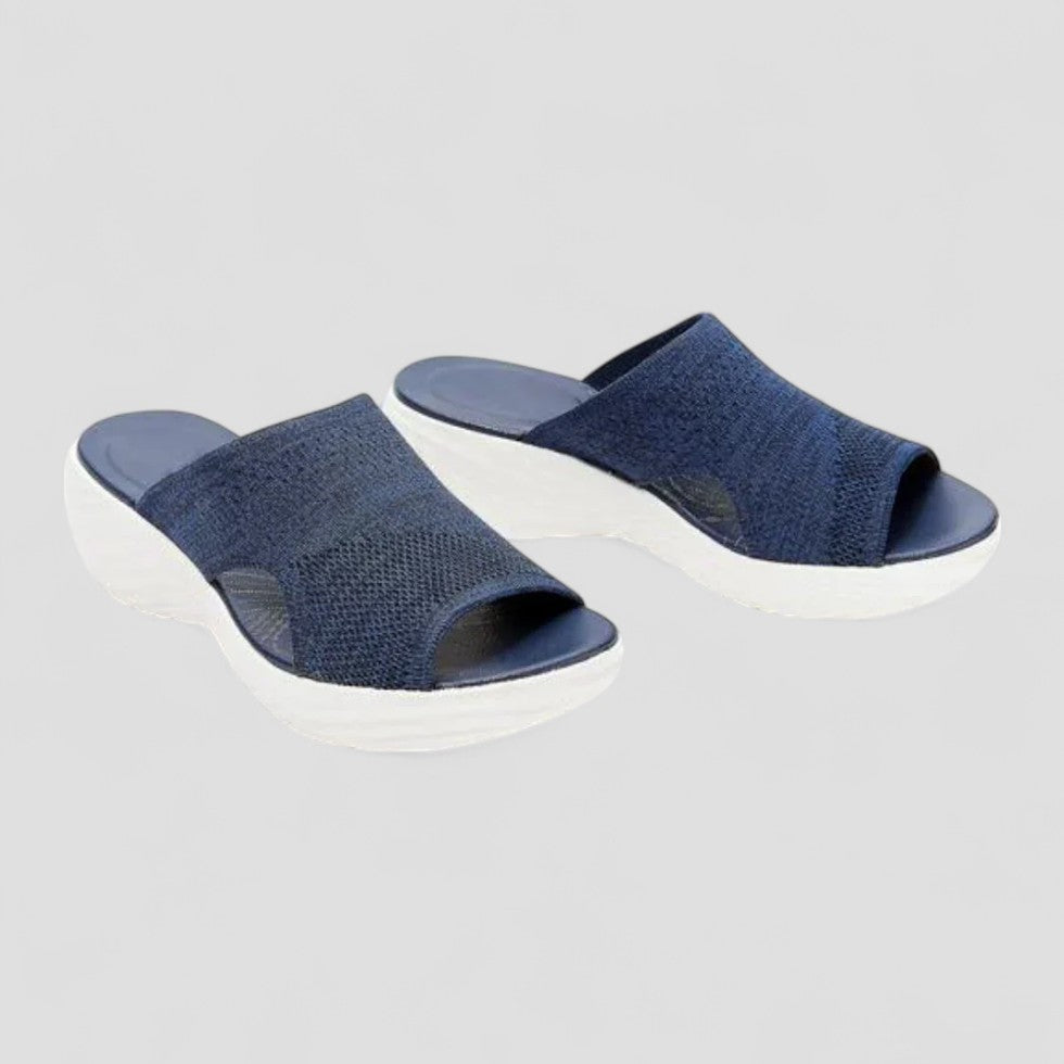 Ladies Breathable Summer Wedge Sandals