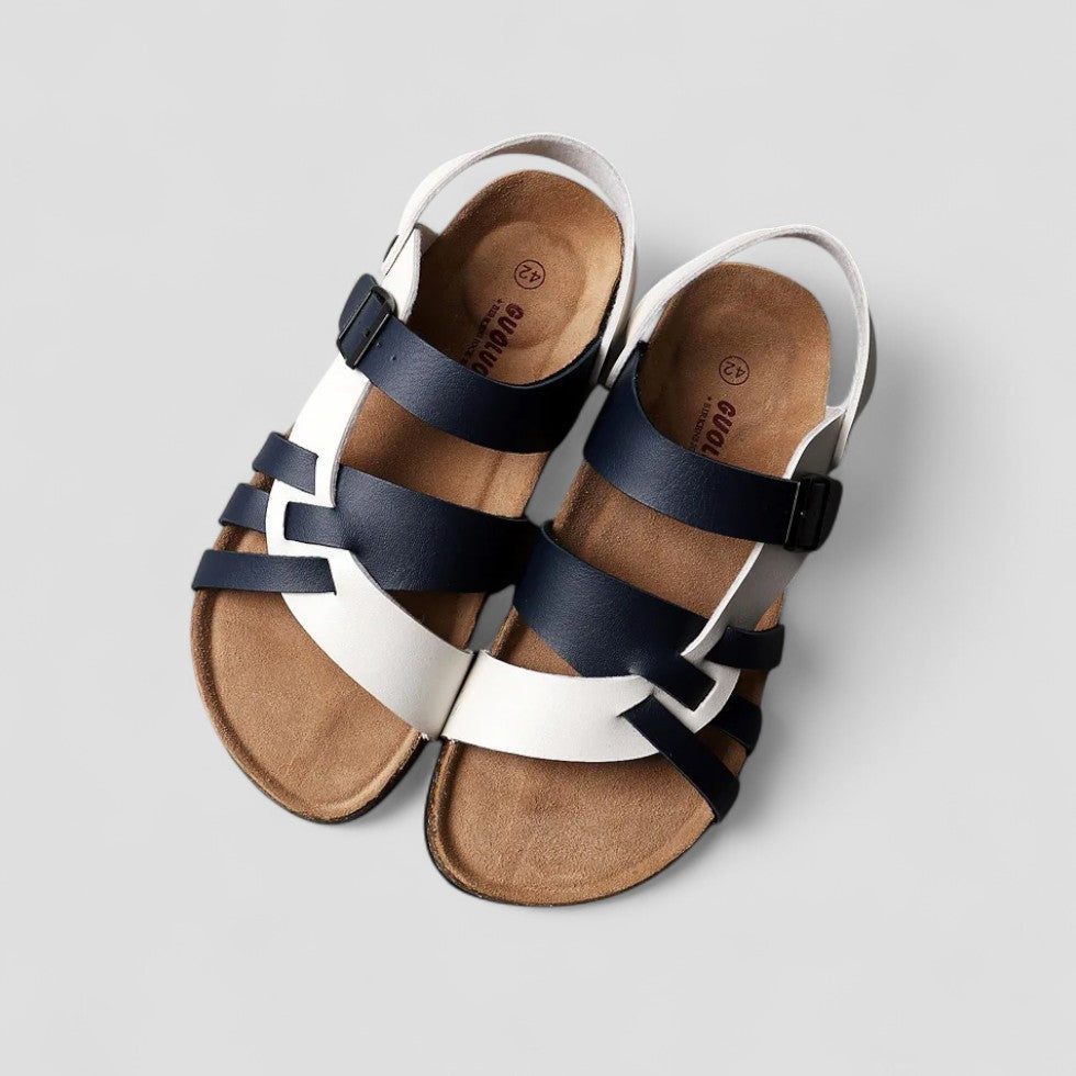Comfortable Genuine Leather Walking Sandals for Ladies