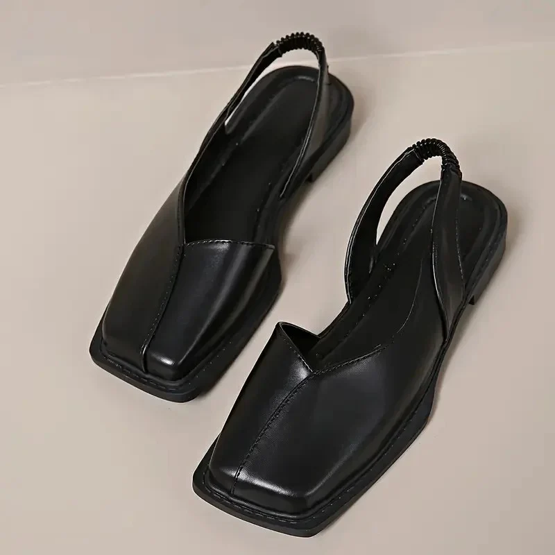 Ladies Comfortable Flat Toe Sandals - OutfitLondon