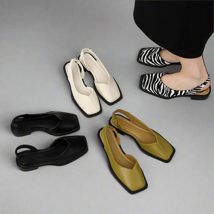 Ladies Comfortable Flat Toe Sandals