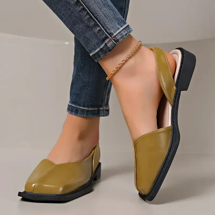 Ladies Comfortable Flat Toe Sandals