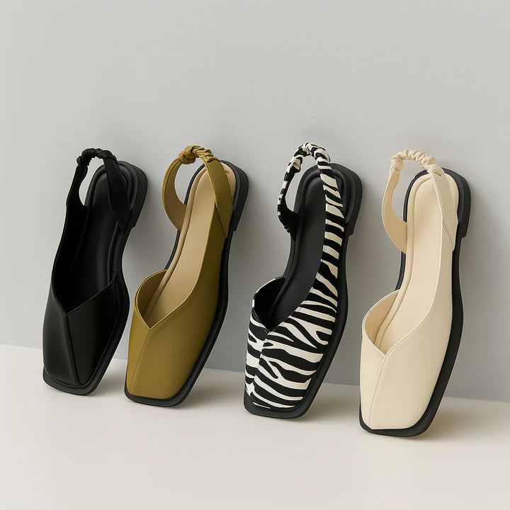 Ladies Comfortable Flat Toe Sandals