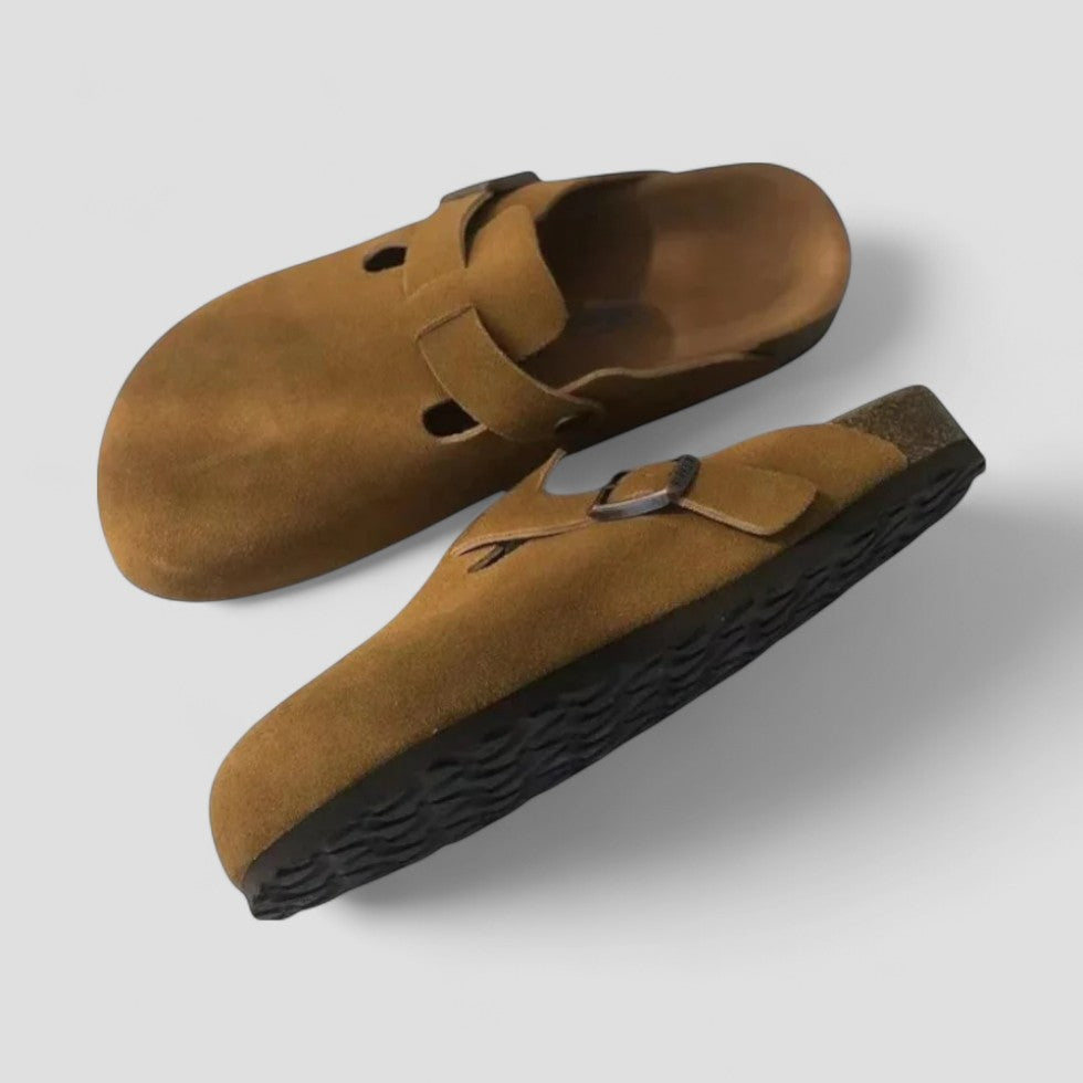 Luxury Sheepskin Mens Slippers