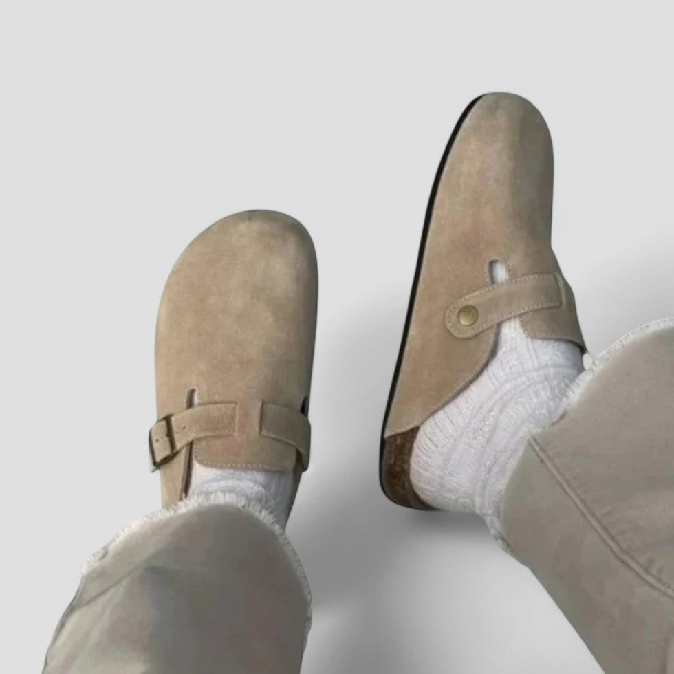 Luxury Sheepskin Mens Slippers