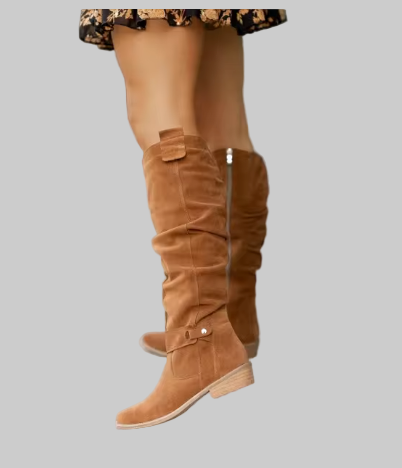Ladies Luxury Ankle High Heel Boots - OutfitLondon