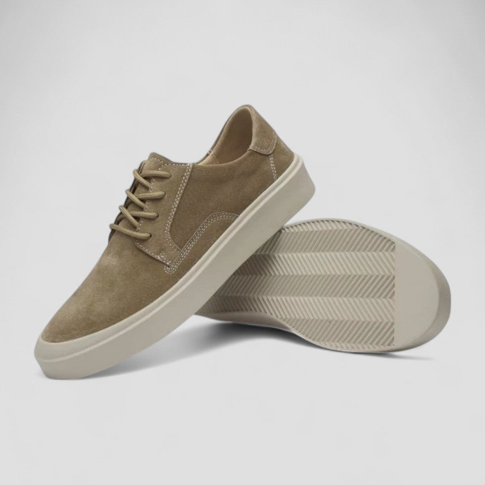 Comfortable Genuine Leather Dress Sneakers