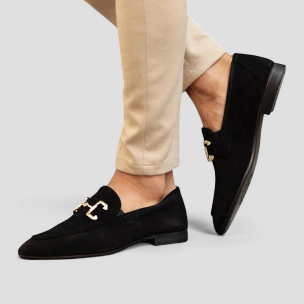 Men's Leather Slip On Loafers