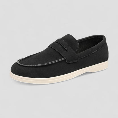 Comfortable Mens Suede Loafers Lightweight Slip On Shoes