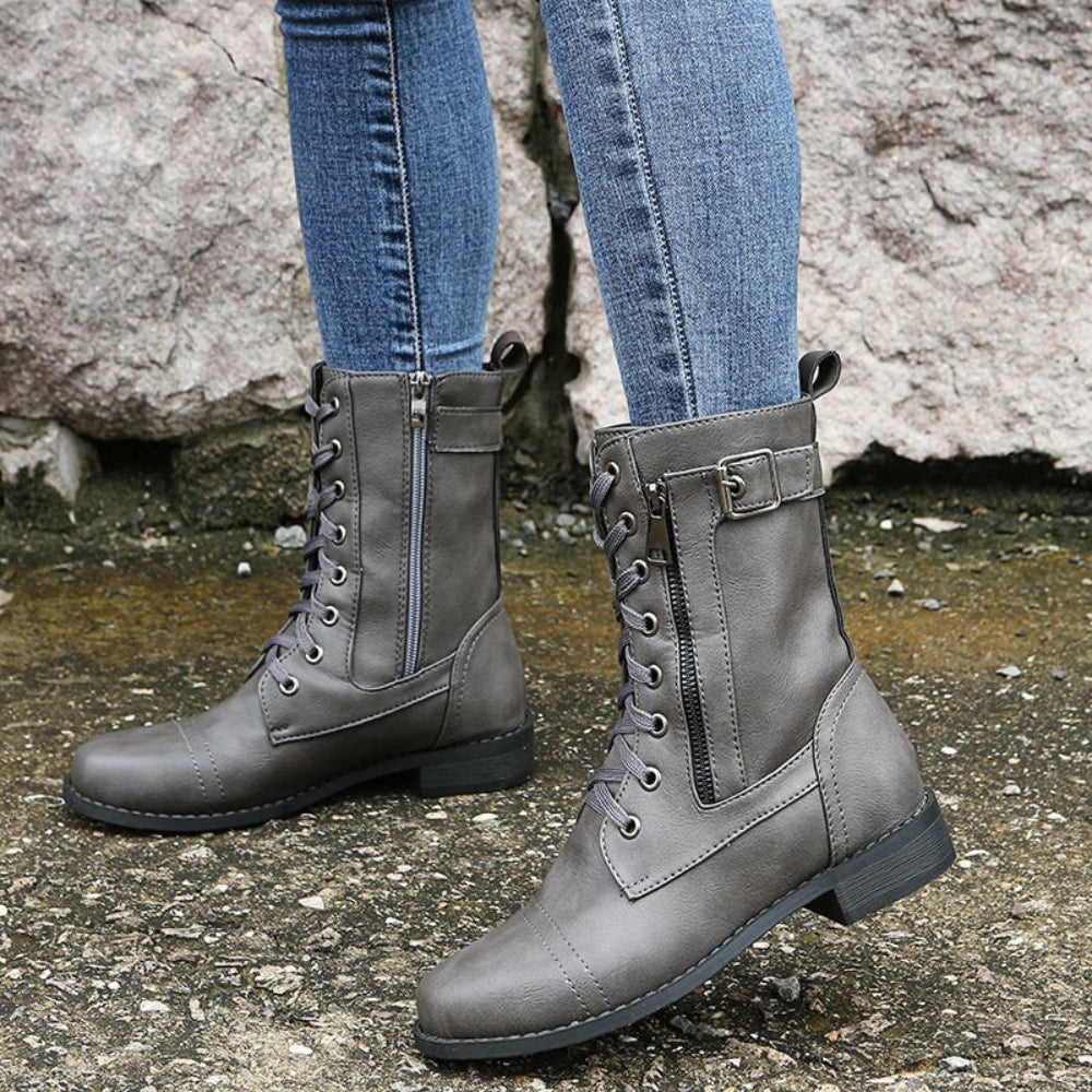 Comfortable Women's Ankle Boots Easy Slip On Style