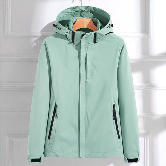 Waterproof Ladies Lightweight Rain Jacket - OutfitLondon