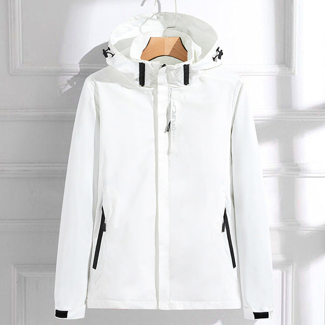 Waterproof Ladies Lightweight Rain Jacket