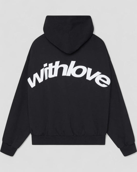 Large Graphic Hooded Sweatshirt with Cool Back Design - OutfitLondon