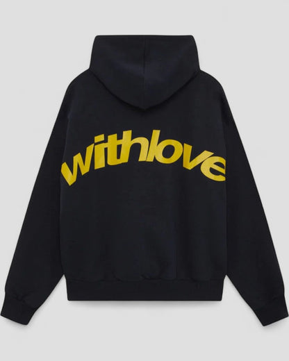 Large Graphic Hooded Sweatshirt with Cool Back Design