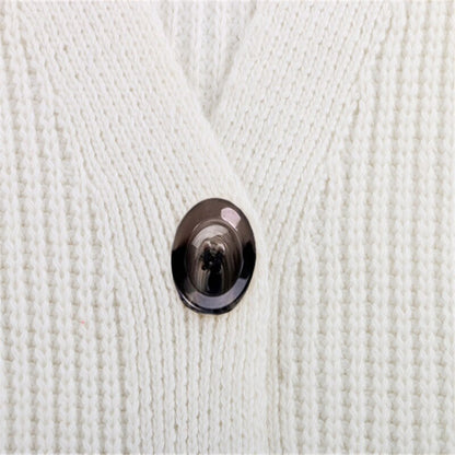 Cozy Women's Oversized Sweater Cardigan Soft Open Front