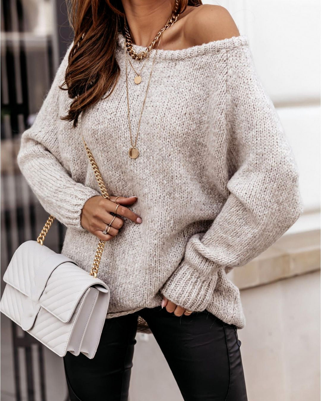 Cozy Oversized Soft Women's Long Sweater