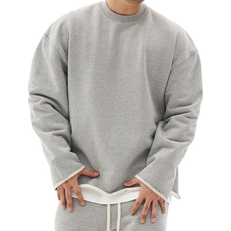 Relaxed Fit Hoodie Long Sleeve Casual Top