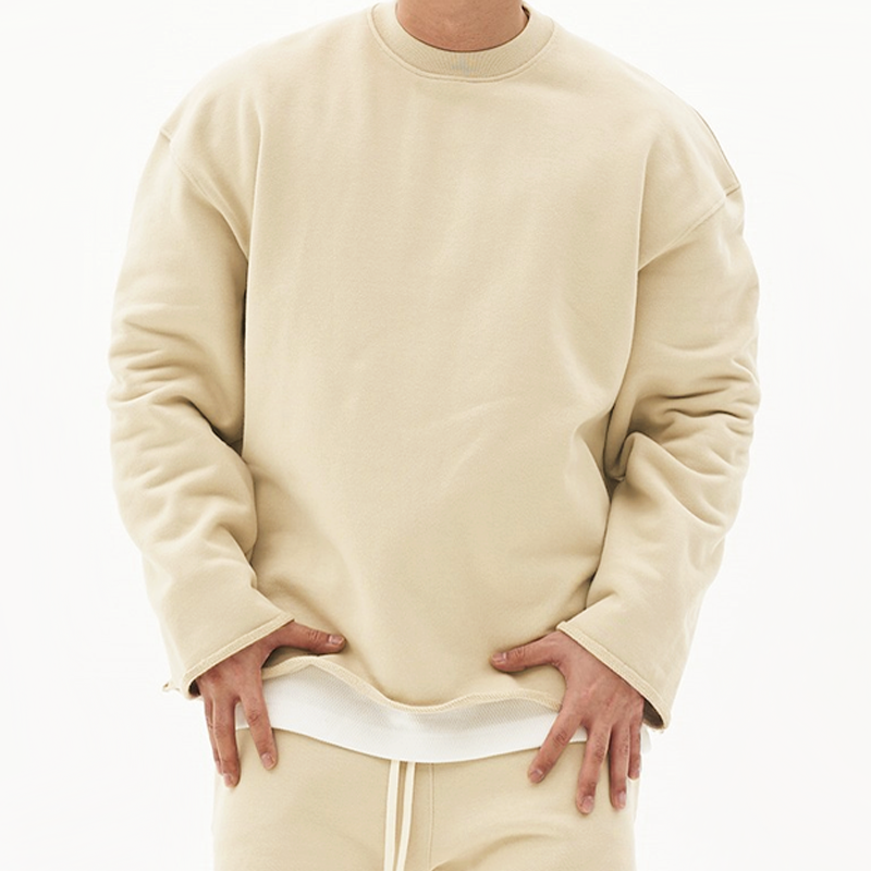 Relaxed Fit Hoodie Long Sleeve Casual Top