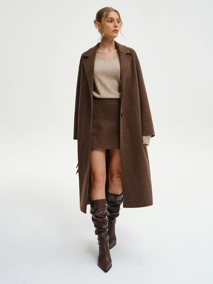 Relaxed Fit Wool Winter Overcoat