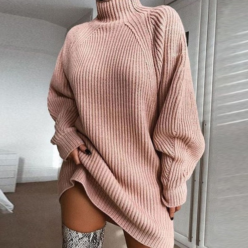 Cozy Oversized Knit Sweater for Women