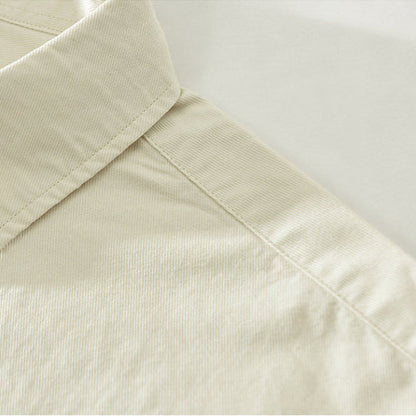 Relaxed Fit Cotton Long Sleeve Shirt