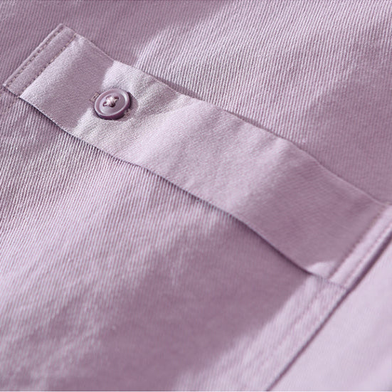 Relaxed Fit Cotton Long Sleeve Shirt