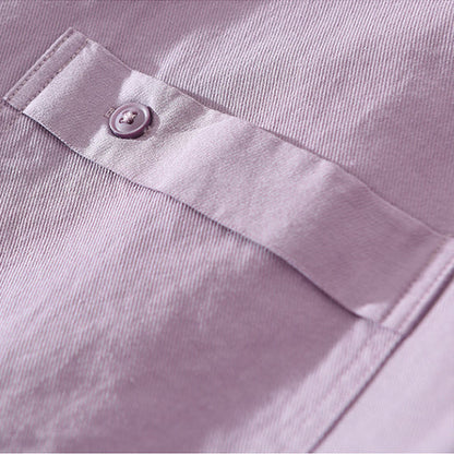 Relaxed Fit Cotton Long Sleeve Shirt
