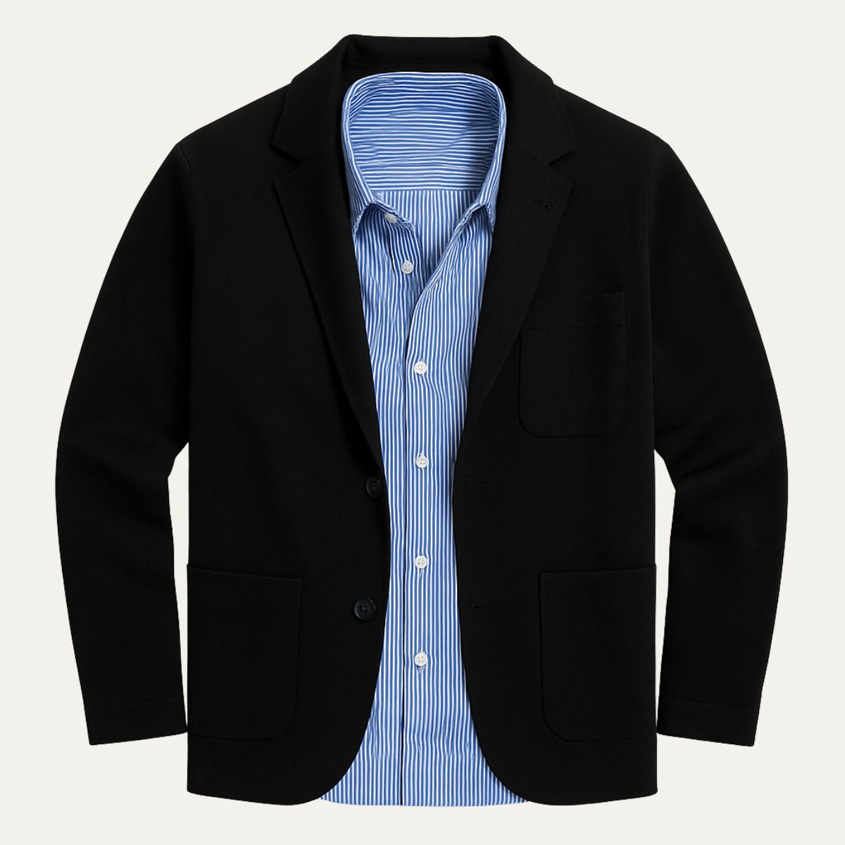 Men's Linen Blazer Beige