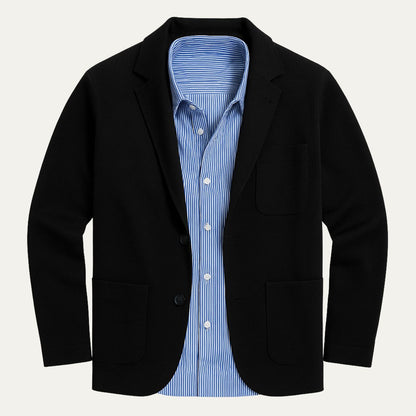 Men's Linen Blazer Beige