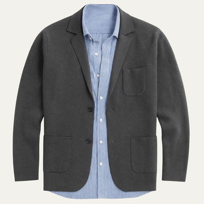 Men's Linen Blazer Beige